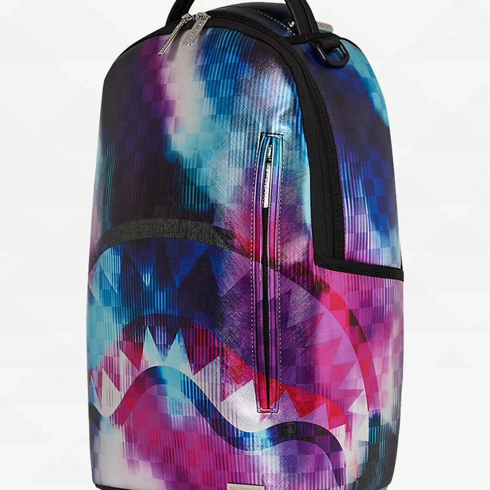 Sprayground Tye Check Backpack - Picture 5 of 5